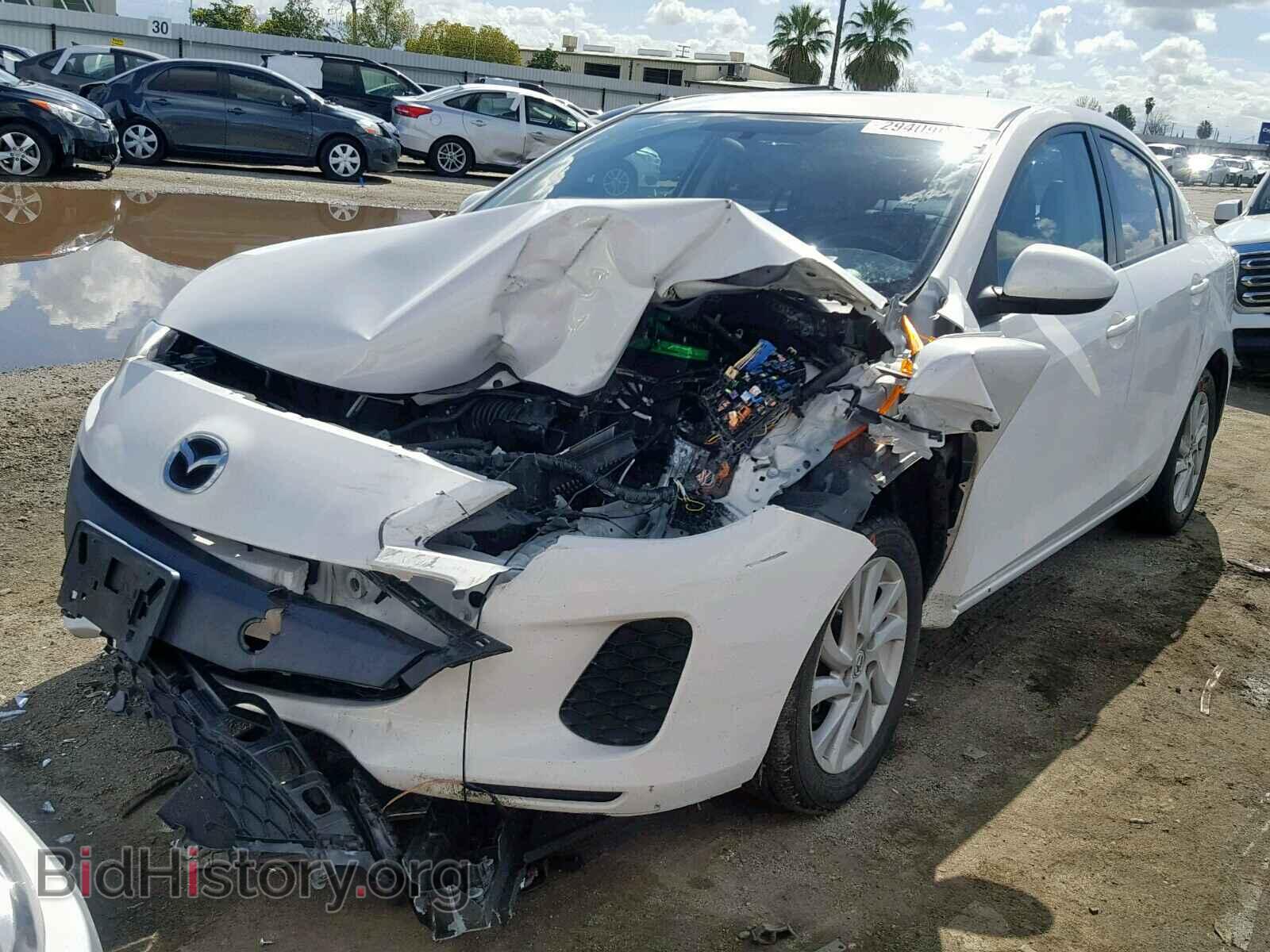 2012 MAZDA 3 - VIN: JM1BL1V88C1547214 - Фото 2