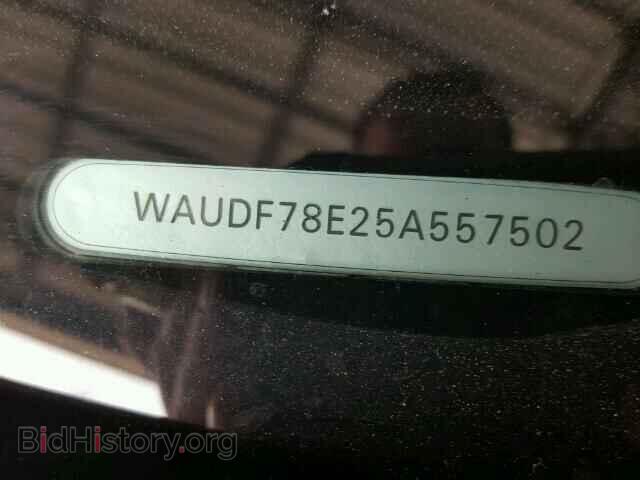 2005 AUDI A4 - VIN: WAUDF78E25A557502 - Фото 10