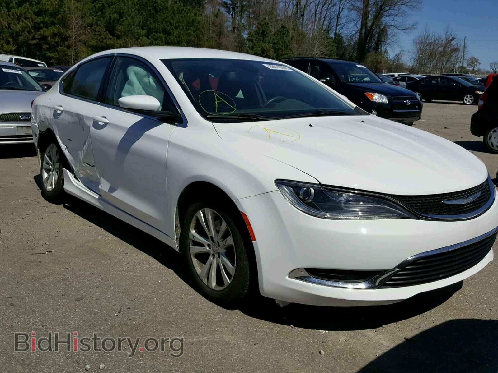 Photo 1C3CCCAB1FN538275 - CHRYSLER 200 2015