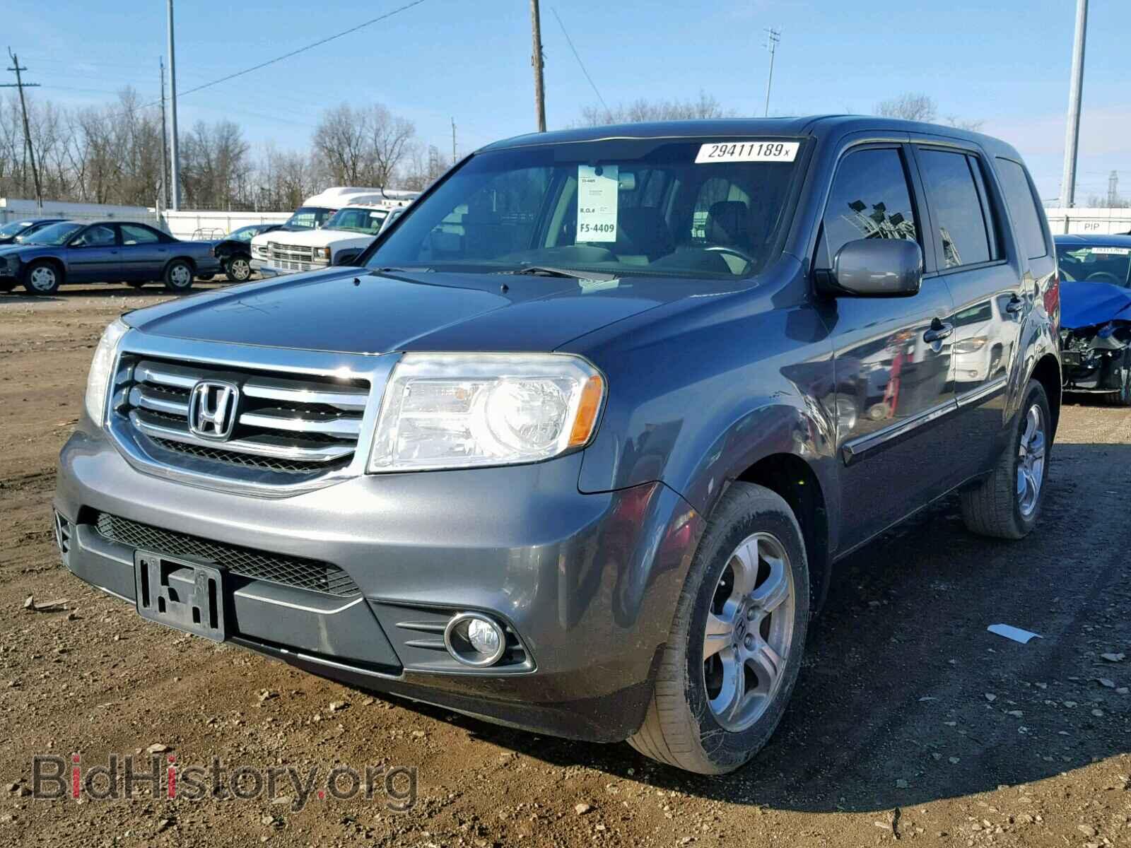 2012 HONDA PILOT EXL - VIN: 5FNYF4H57CB006750 - Фото 2
