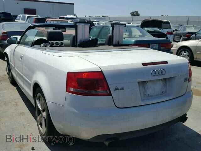 2007 AUDI A4 - VIN: WAUDH48H87K031276 - Фото 3