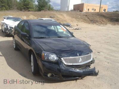 2011 Mitsubishi GALANT Galant ES, black — VIN 4A32B3FFXBE015236, Copart