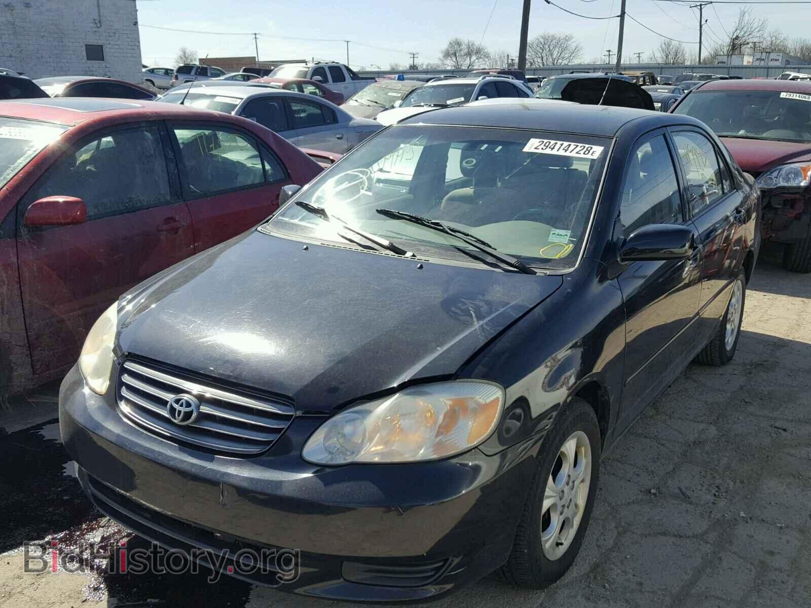 2003 TOYOTA COROLLA - VIN: JTDBR32E630010707 - Фото 2