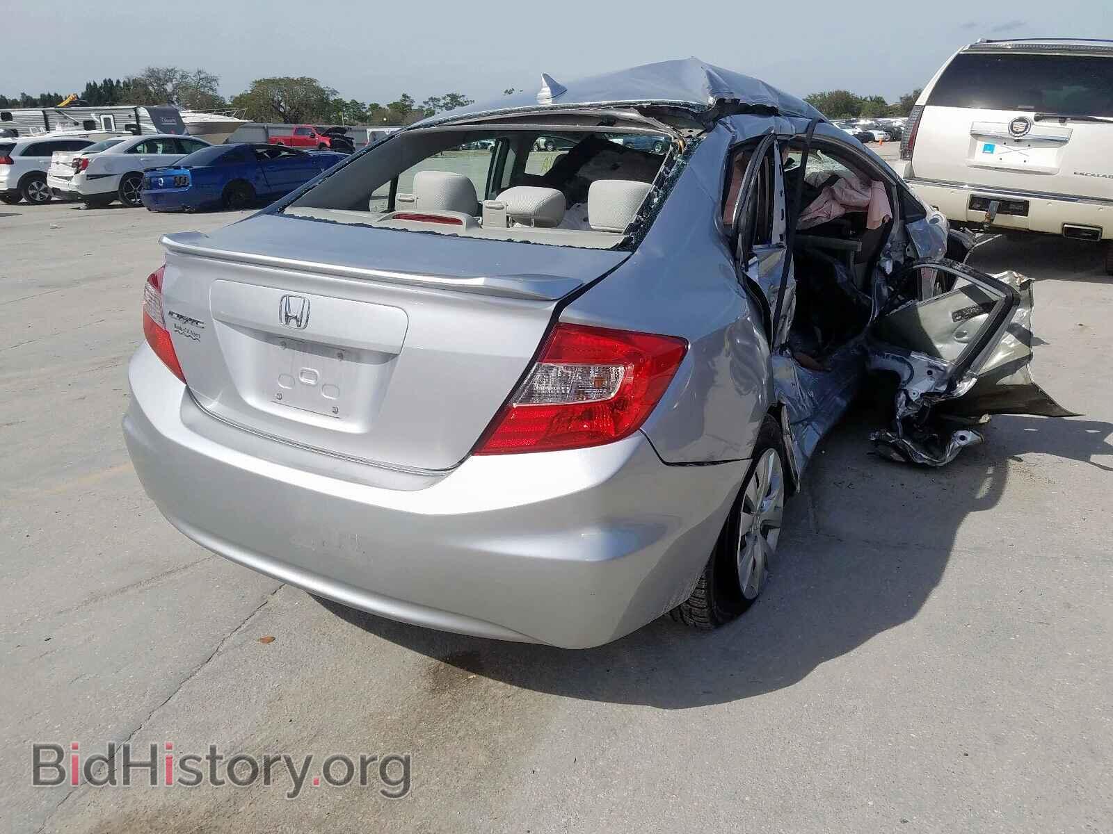 2012 HONDA CIVIC - VIN: 19XFB2F56CE017657 - Фото 4