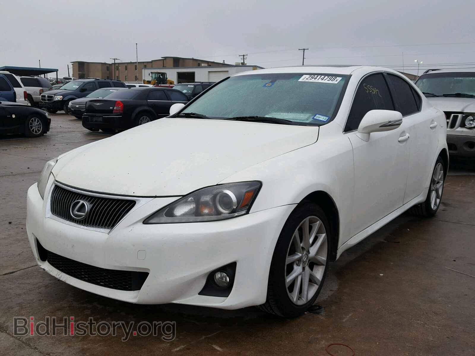 2012 LEXUS IS250 - VIN: JTHCF5C24C5060598 - Фото 2