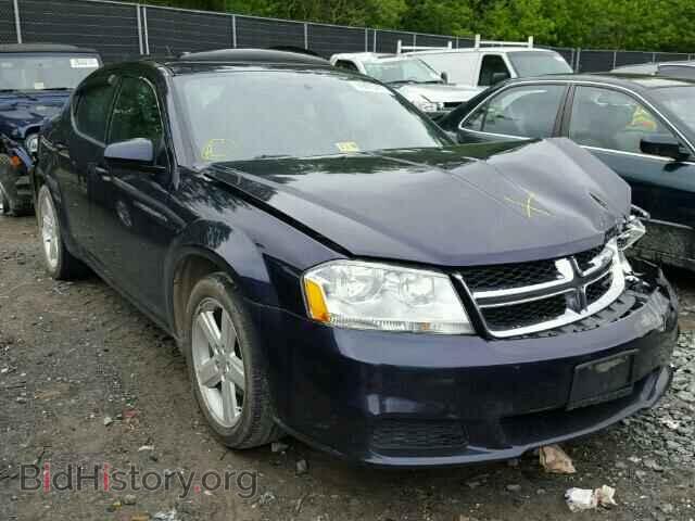 Фотография 1C3CDZCB2CN213823 - DODGE AVENGER 2012
