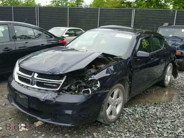 2012 DODGE AVENGER - VIN: 1C3CDZCB2CN213823 - Фото 2