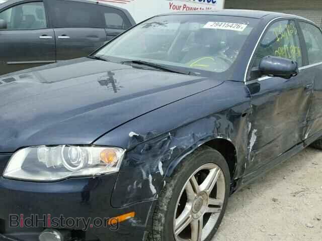 2008 AUDI A4 - VIN: WAUDF78EX8A038444 - Фото 9