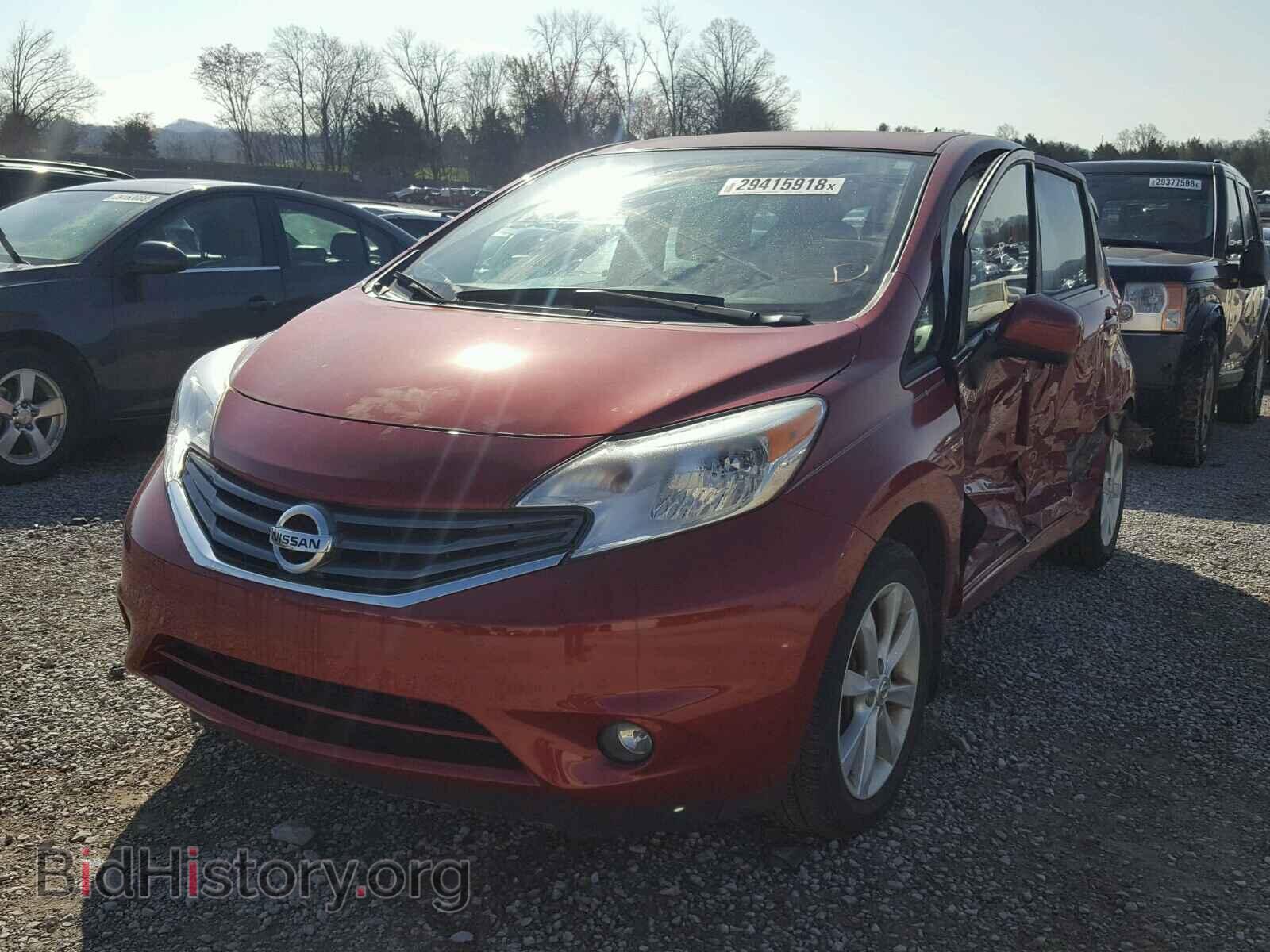 2014 NISSAN VERSA - VIN: 3N1CE2CP6EL410396 - Фото 2