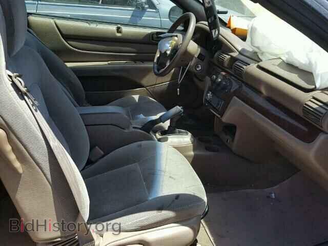 2002 CHRYSLER SEBRING - VIN: 1C3EL45X92N265584 - Фото 5