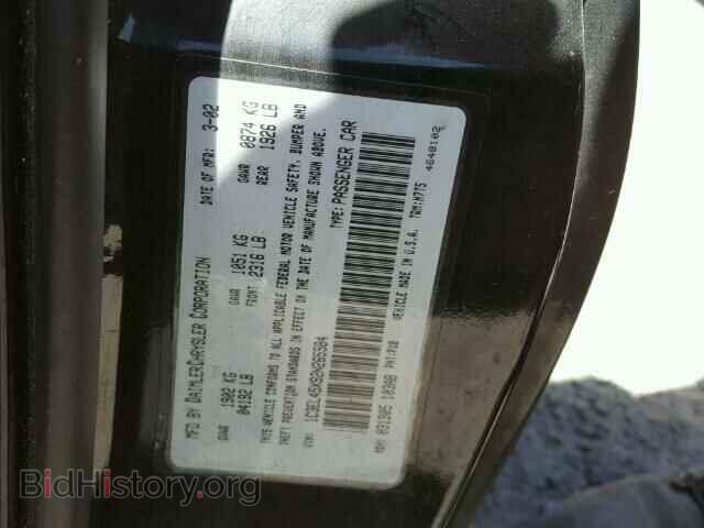 2002 CHRYSLER SEBRING - VIN: 1C3EL45X92N265584 - Фото 10