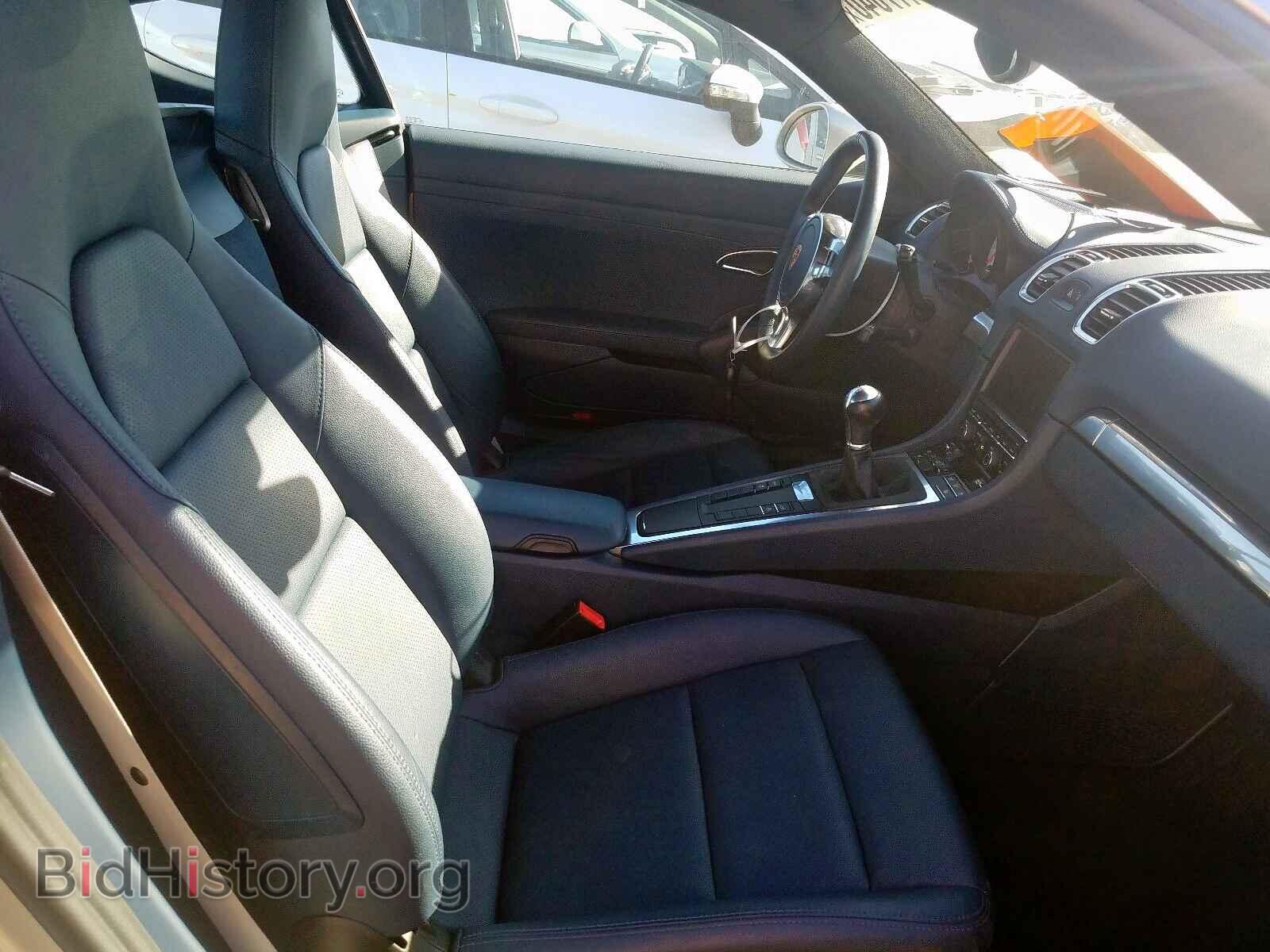 2014 PORSCHE CAYMAN - VIN: WP0AA2A85EK171355 - Фото 5