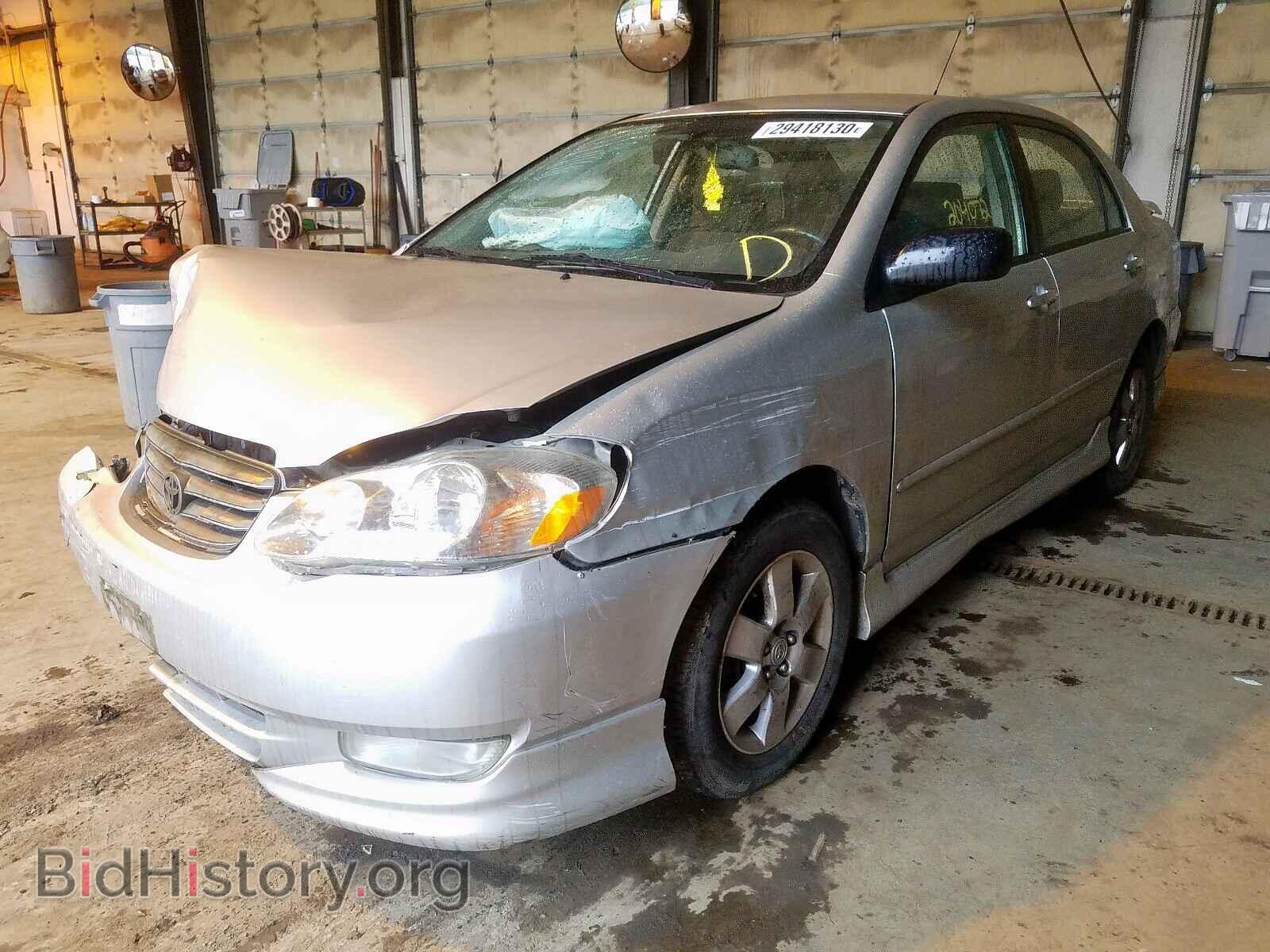 2003 TOYOTA COROLLA - VIN: 1NXBR32E73Z160913 - Фото 2