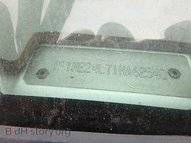 2001 FORD ECONOLINE - VIN: 1FTNE24L71HA62540 - Photo 9