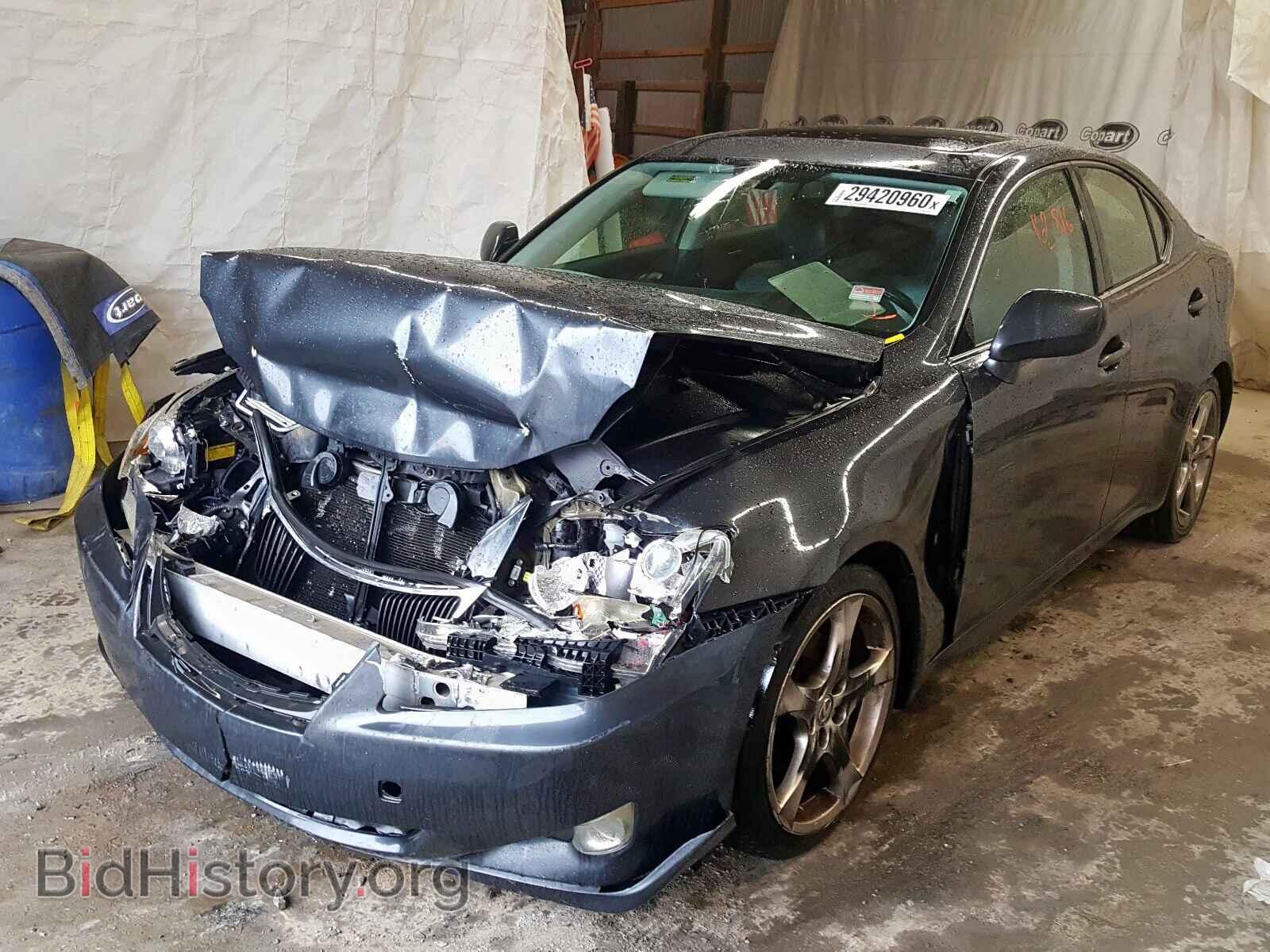 2008 LEXUS IS - VIN: JTHBK262182060844 - Фото 2