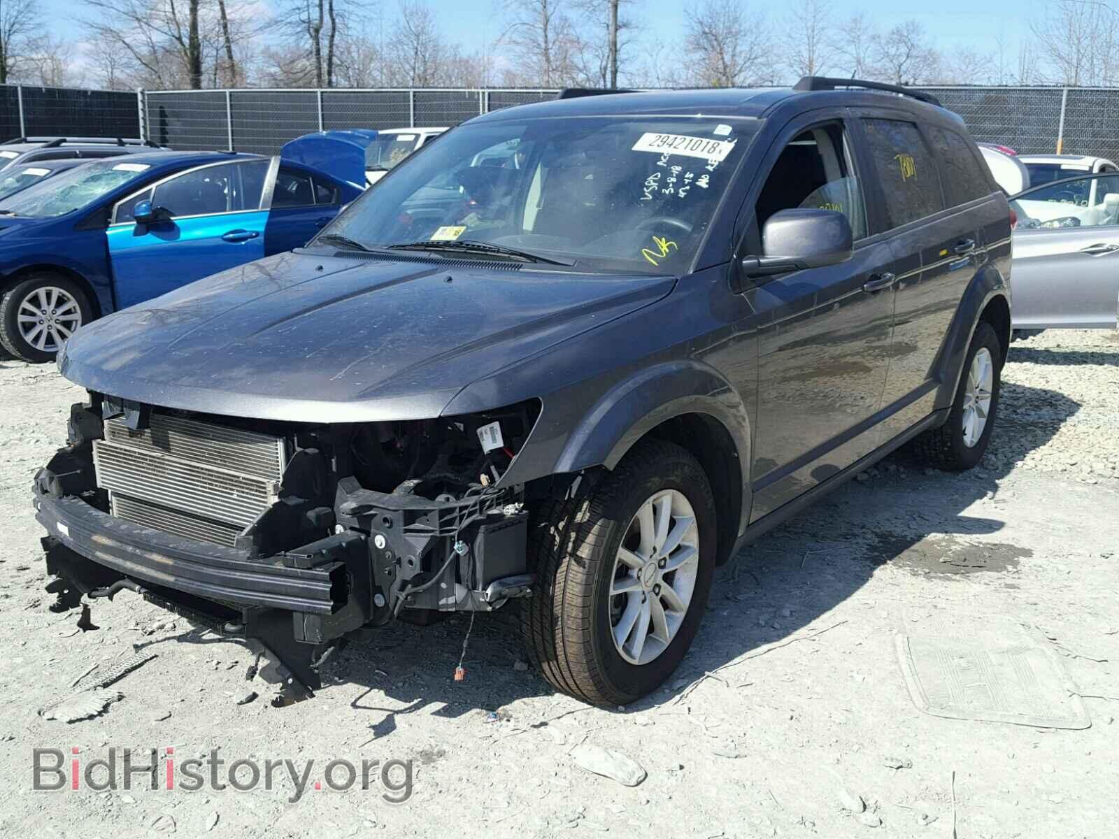 2015 DODGE JOURNEY - VIN: 3C4PDDBG3FT526333 - Фото 2