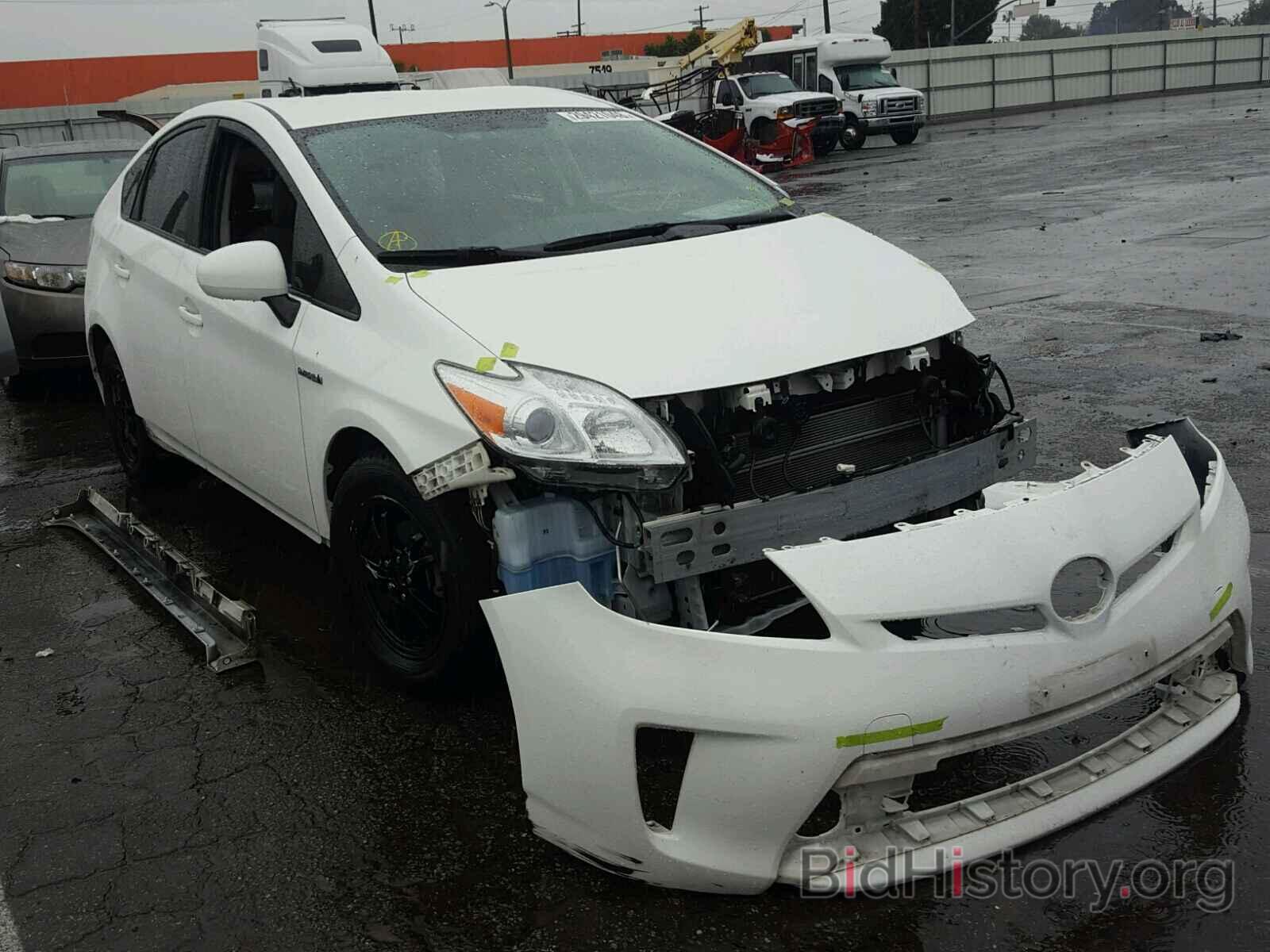 Photo JTDKN3DU3F1877481 - TOYOTA PRIUS 2015