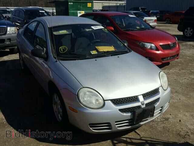 Photo 1B3ES56C55D104323 - DODGE NEON 2005