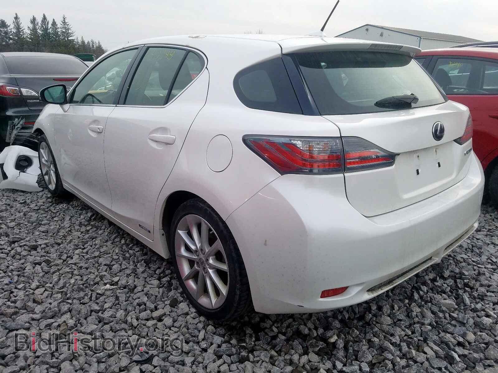 2011 LEXUS CT 200 - VIN: JTHKD5BH9B2025689 - Фото 3