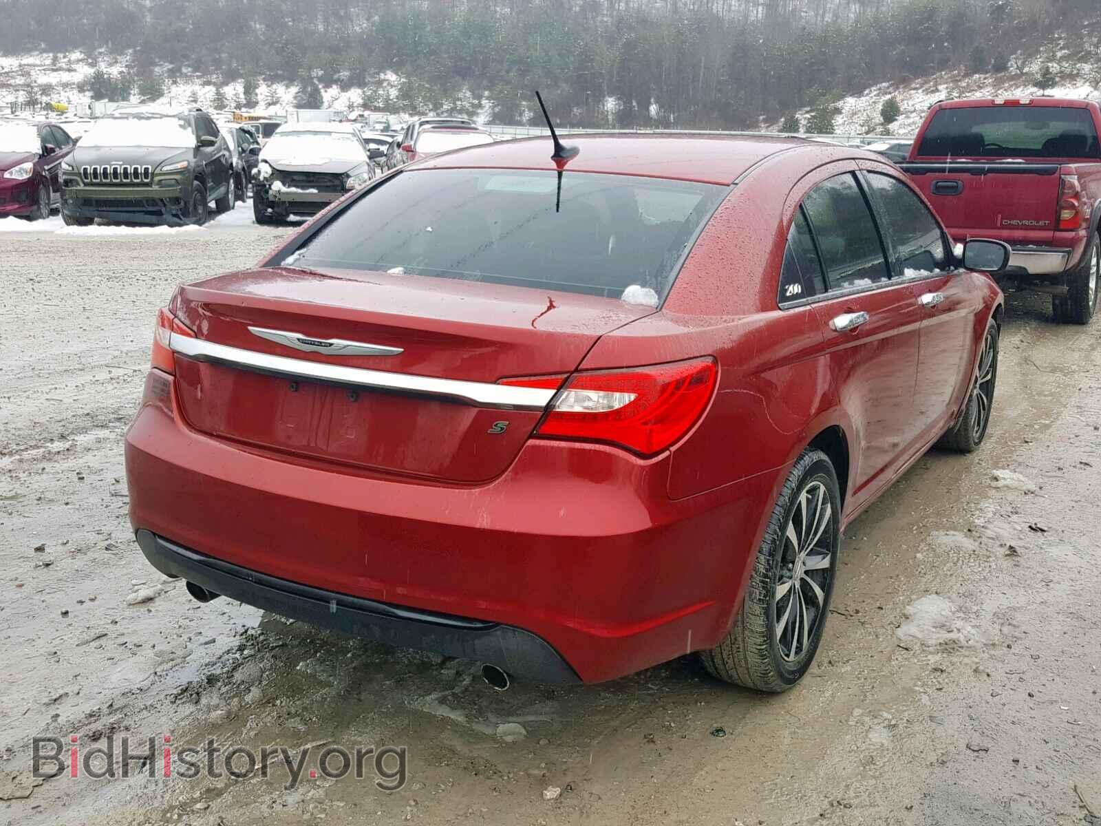 2012 CHRYSLER 200 - VIN: 1C3CCBHGXCN183422 - Фото 4