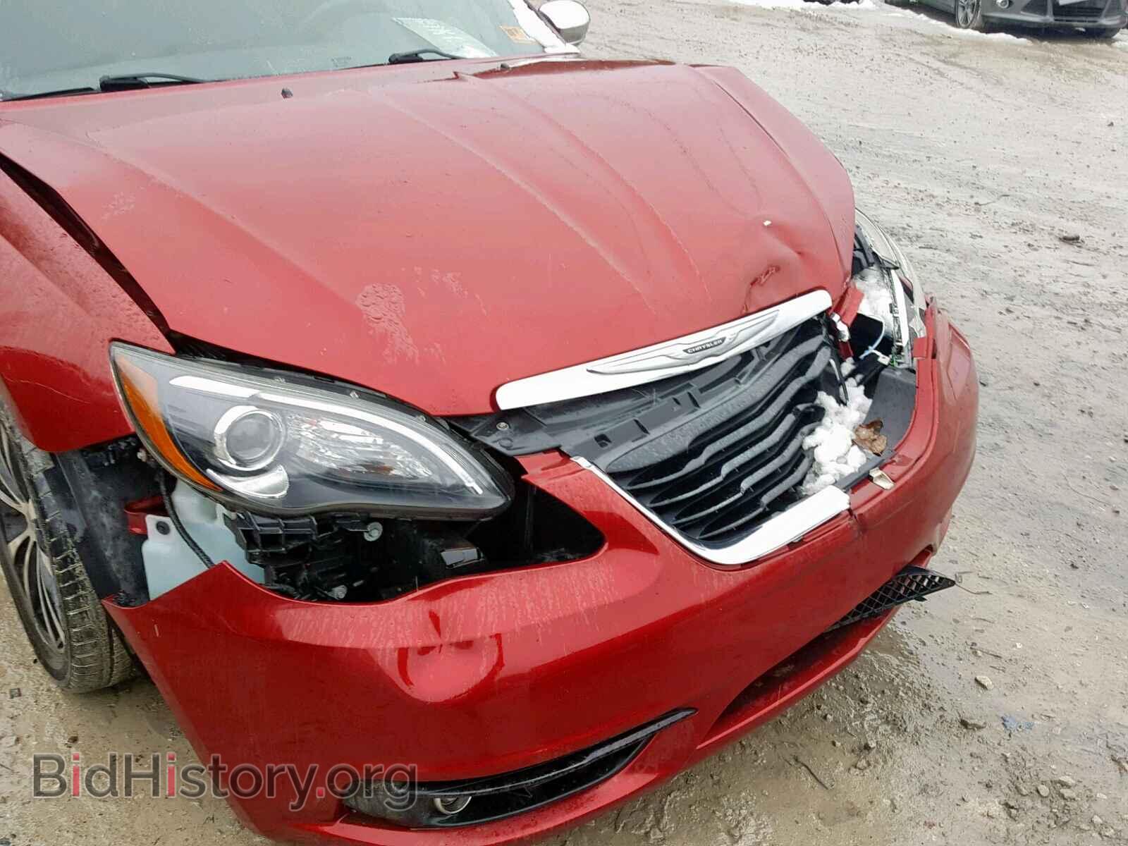 2012 CHRYSLER 200 - VIN: 1C3CCBHGXCN183422 - Фото 9