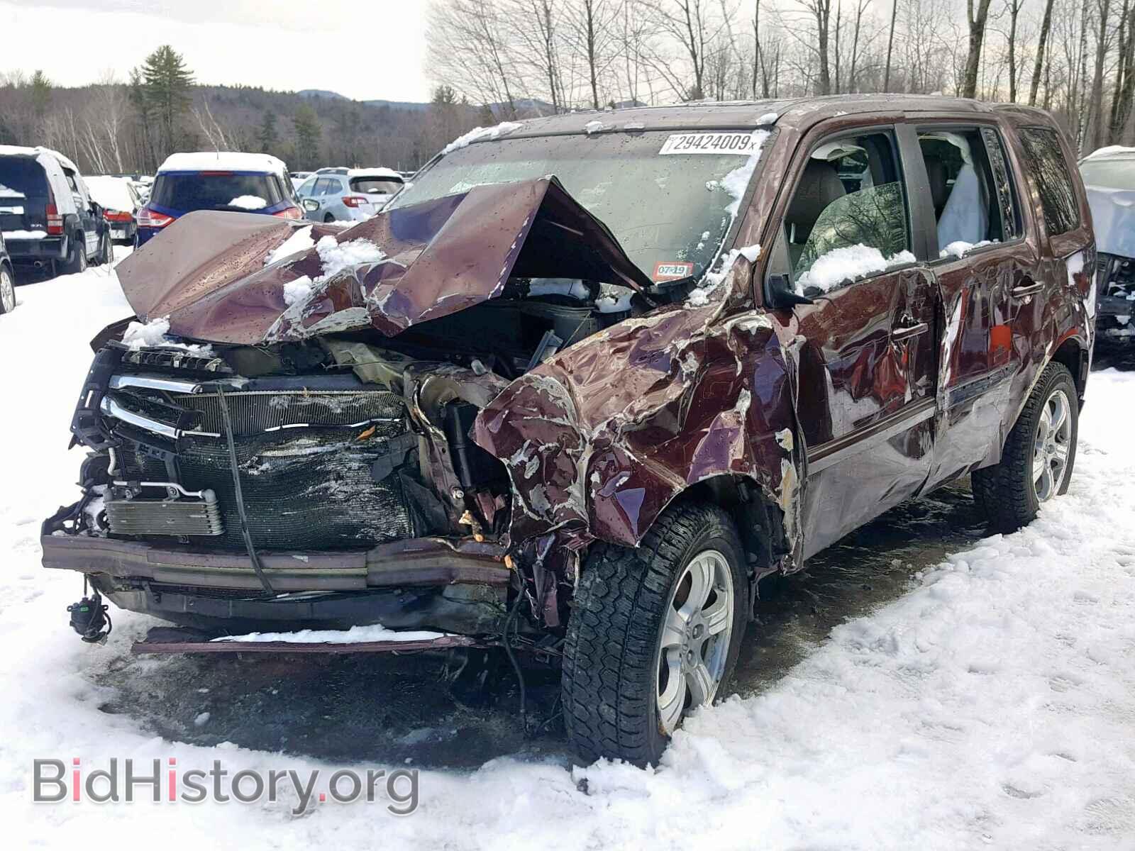 2012 HONDA PILOT EXL - VIN: 5FNYF4H58CB034864 - Фото 2