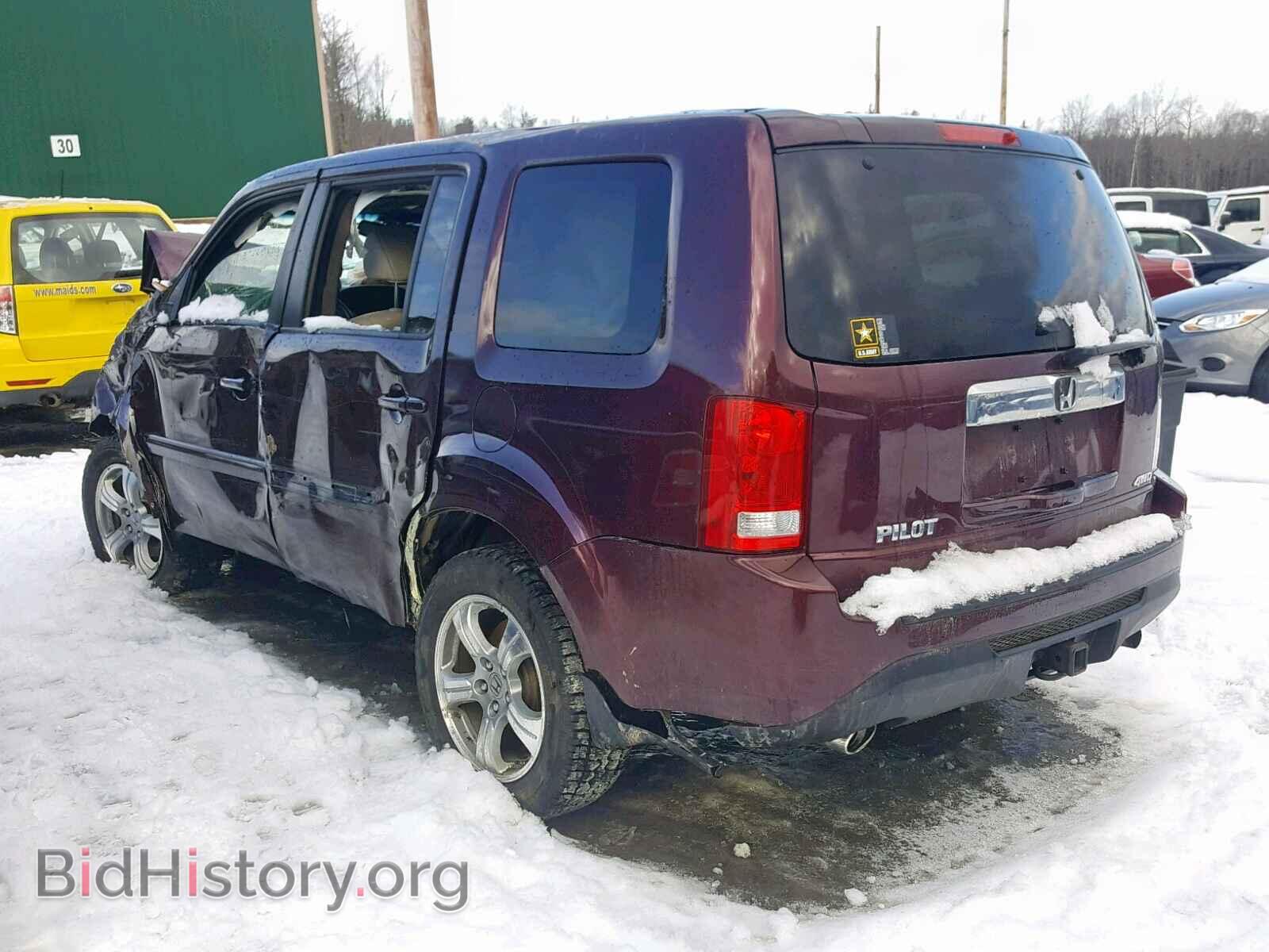 2012 HONDA PILOT EXL - VIN: 5FNYF4H58CB034864 - Фото 3