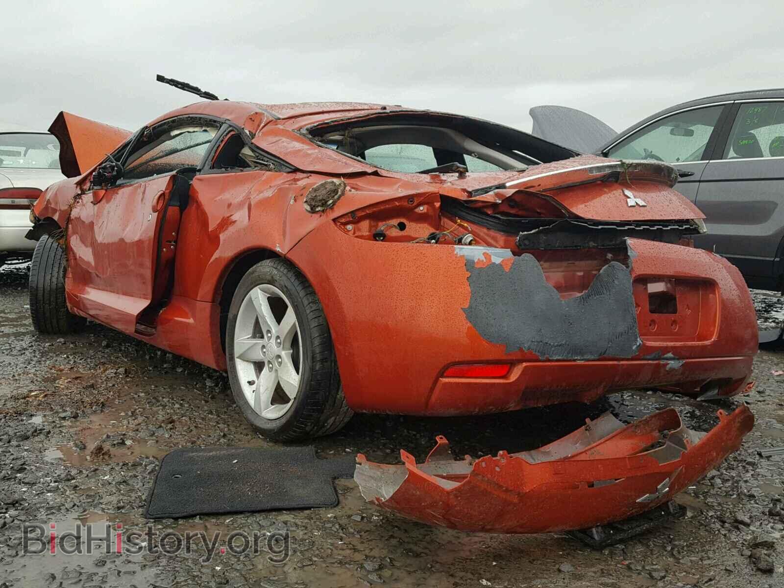 2008 MITSUBISHI ECLIPSE - VIN: 4A3AK24F88E032361 - Фото 3