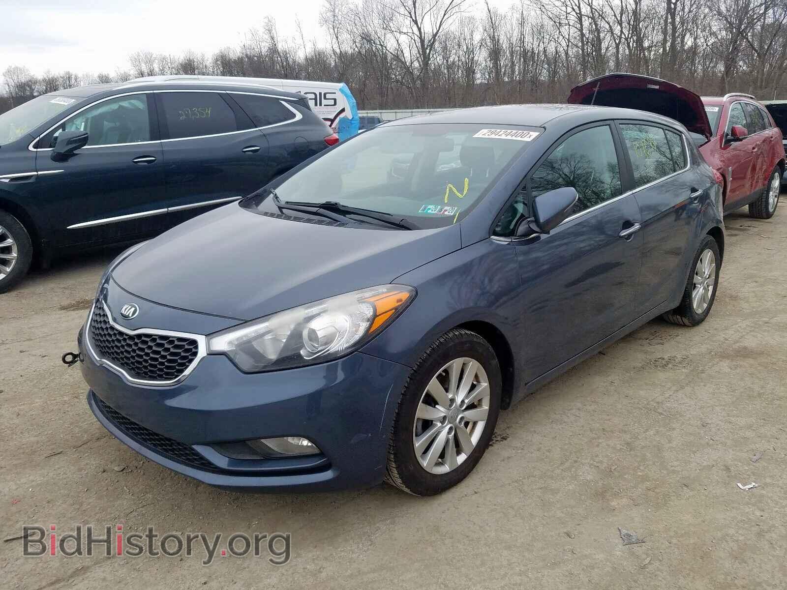 2014 KIA FORTE EX - VIN: KNAFX5A81E5241399 - Фото 2
