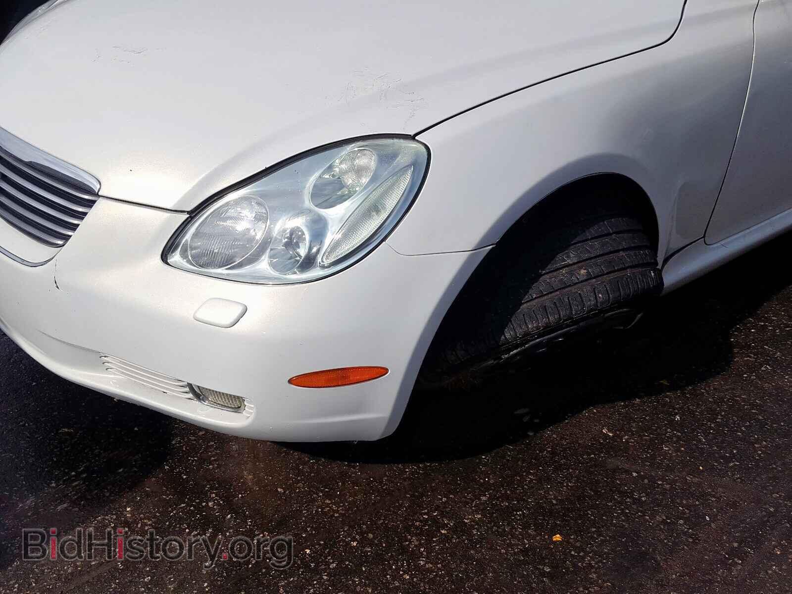 2002 LEXUS SC430 - VIN: JTHFN48Y220026176 - Фото 9