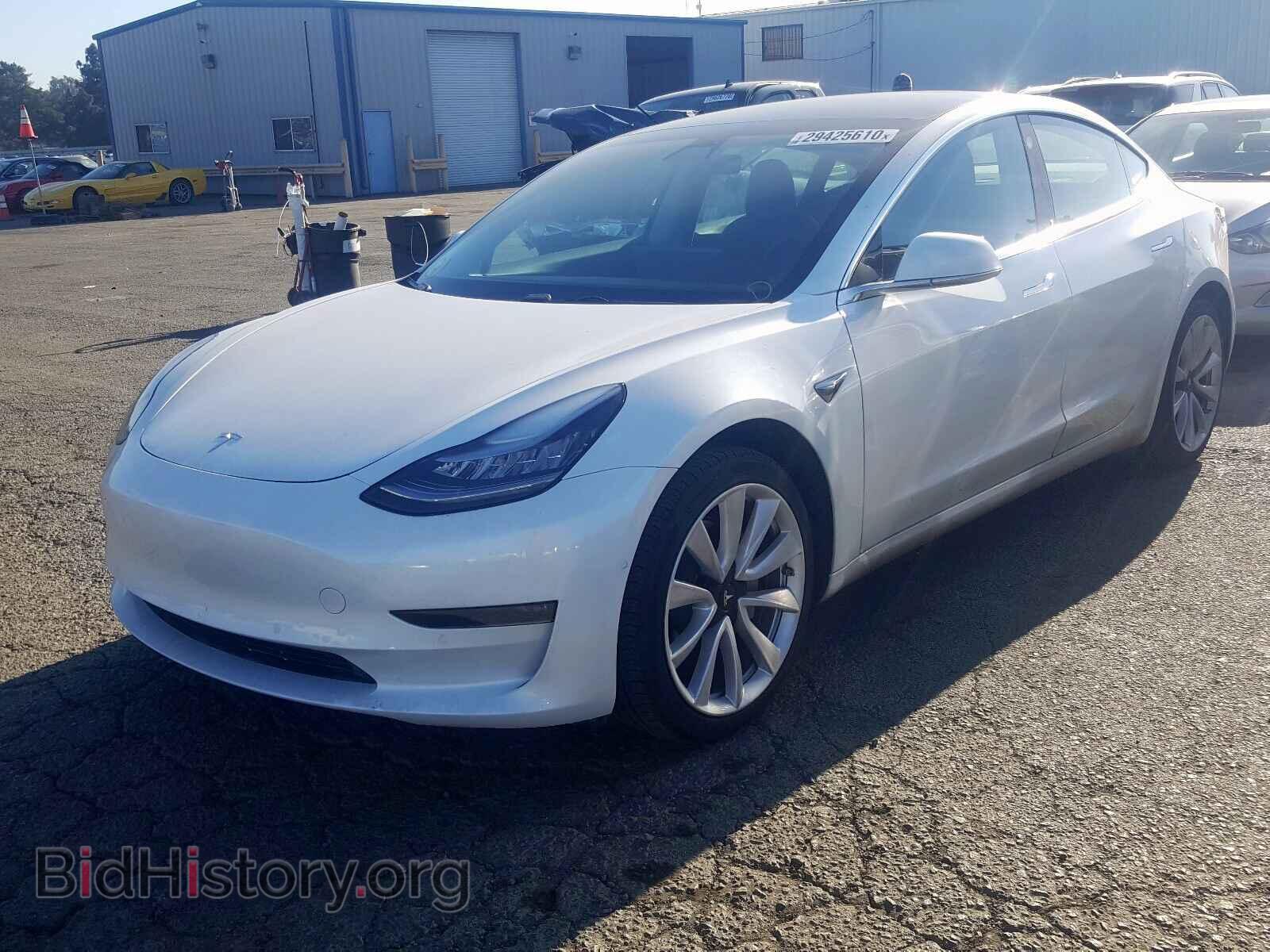 2019 TESLA MODEL 3 - VIN: 5YJ3E1EB9KF512827 - Фото 2