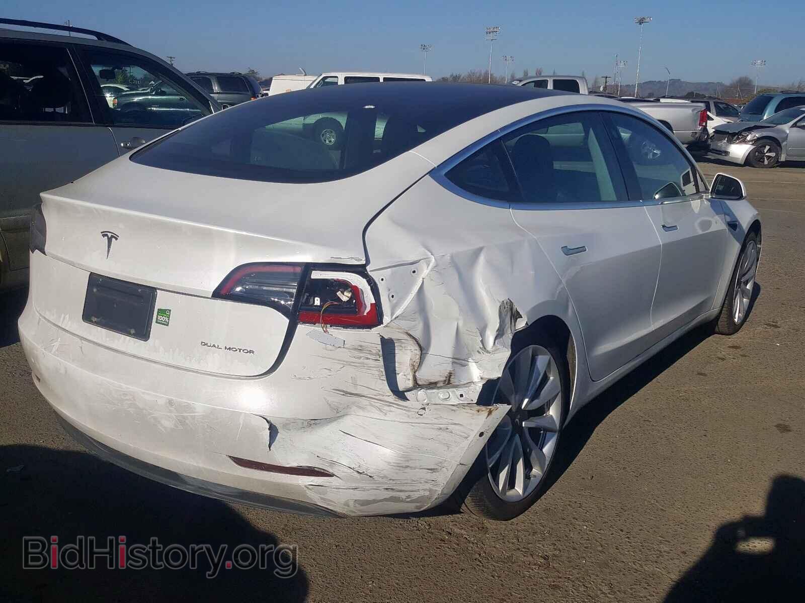 2019 TESLA MODEL 3 - VIN: 5YJ3E1EB9KF512827 - Фото 4