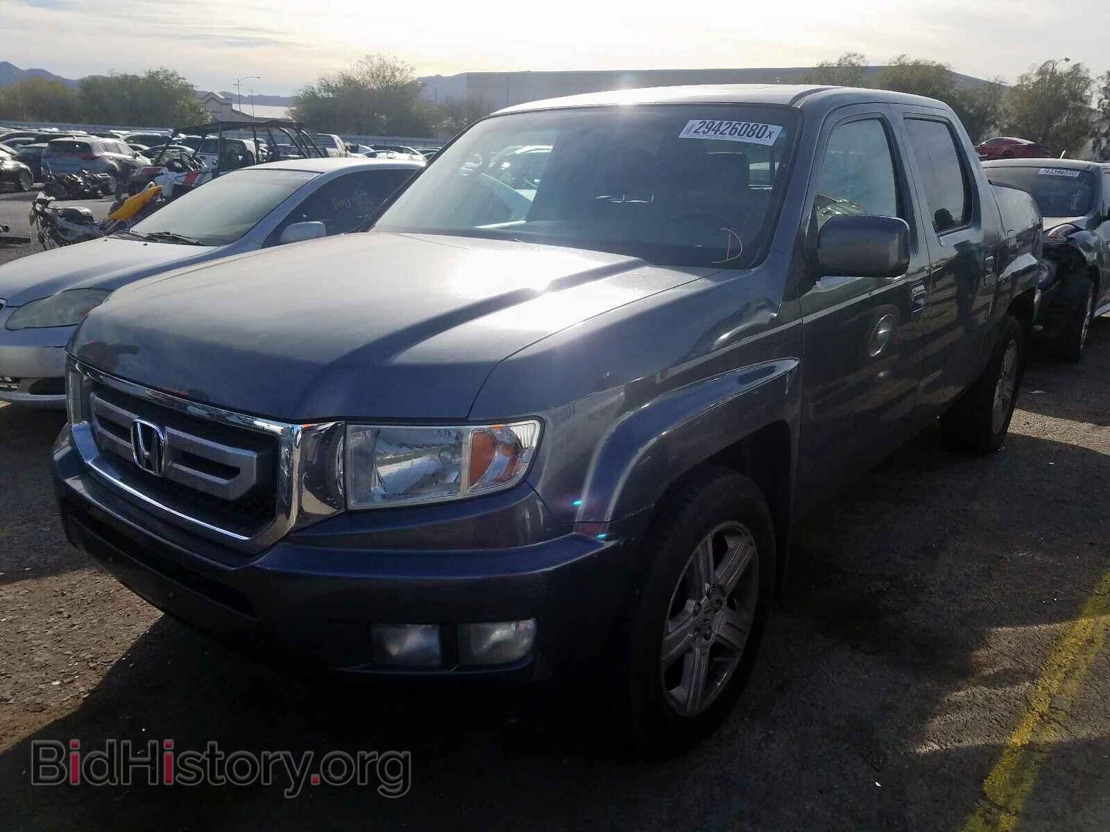 2011 HONDA RIDGELINE - VIN: 5FPYK1F51BB453271 - Фото 2