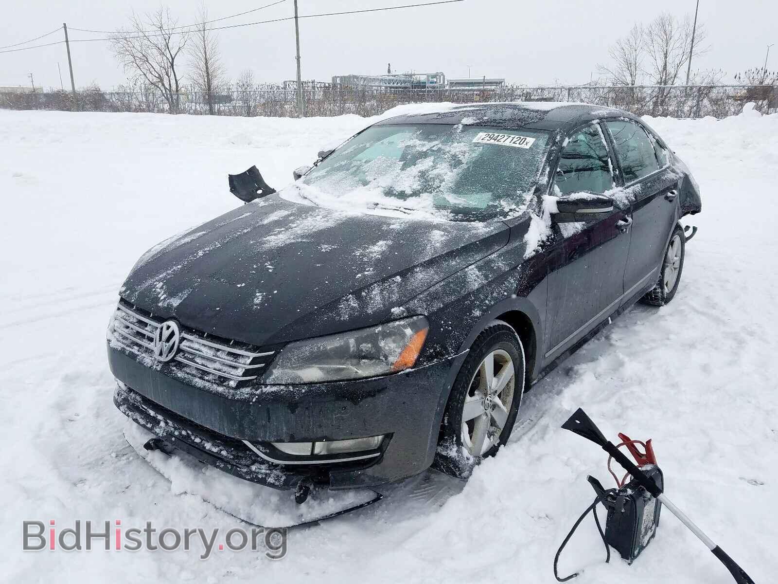 2013 VOLKSWAGEN PASSAT - VIN: 1VWAN7A33DC096957 - Фото 2
