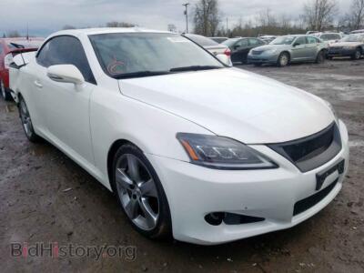 2010 Lexus IS IS 350, белый — VIN JTHFE2C26A2502214, Copart