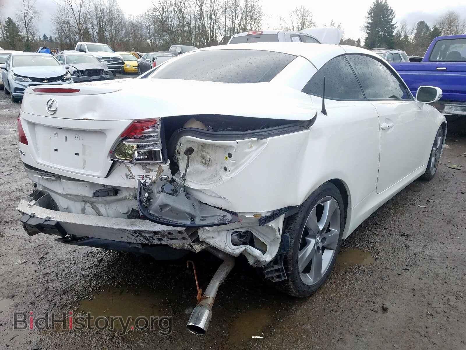2010 LEXUS IS - VIN: JTHFE2C26A2502214 - Фото 4