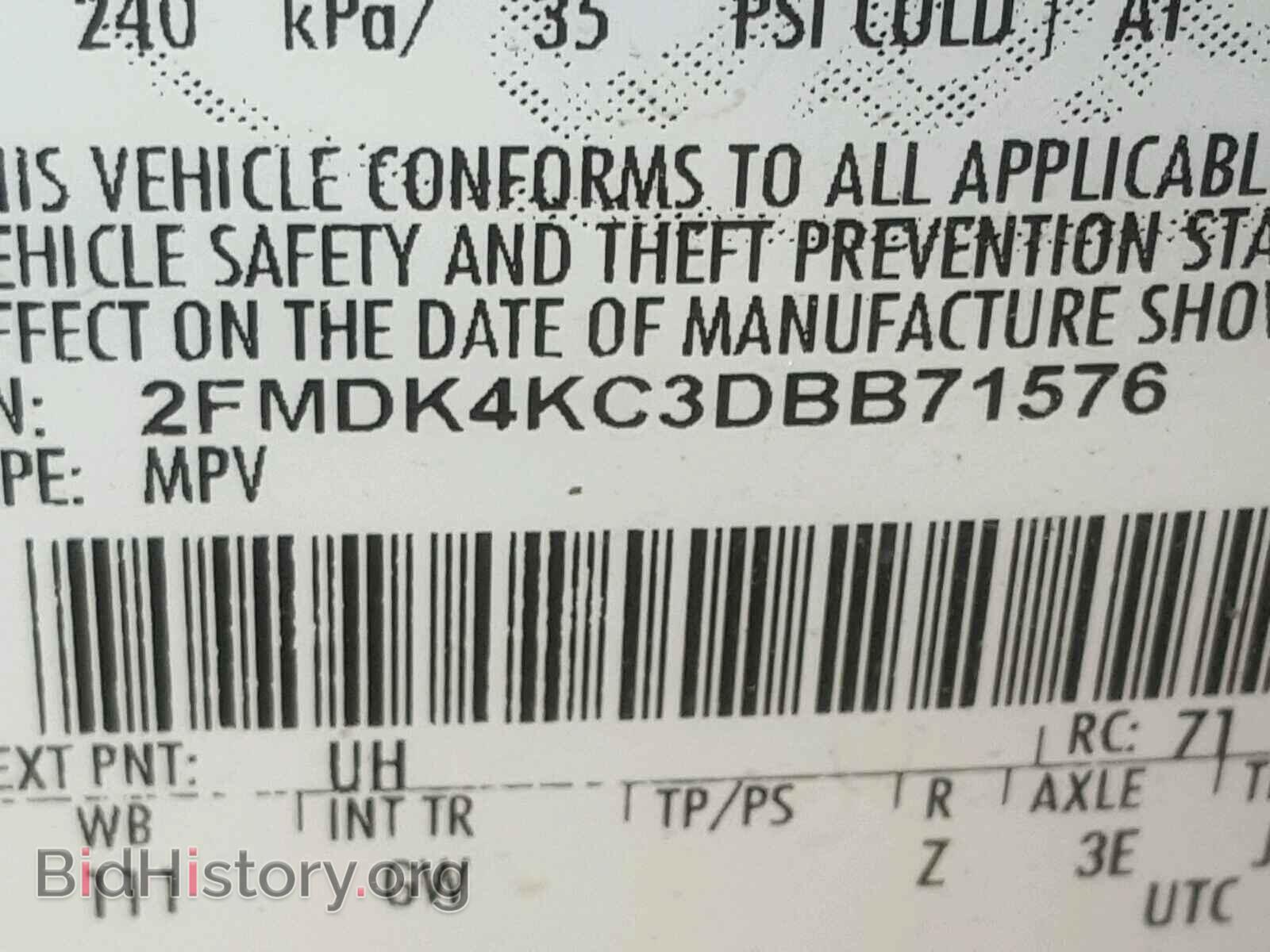 2013 FORD EDGE - VIN: 2FMDK4KC3DBB71576 - Photo 10