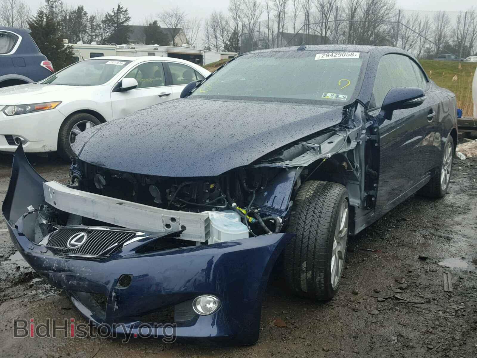 2012 LEXUS IS250 - VIN: JTHFF2C21C2525156 - Фото 2