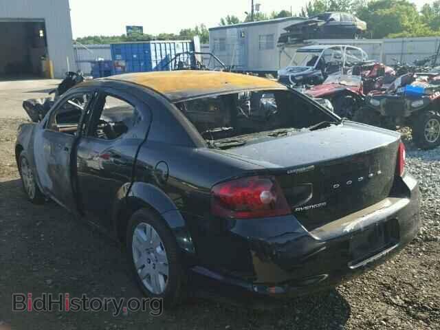2011 DODGE AVENGER - VIN: 1B3BD4FB1BN626256 - Фото 3