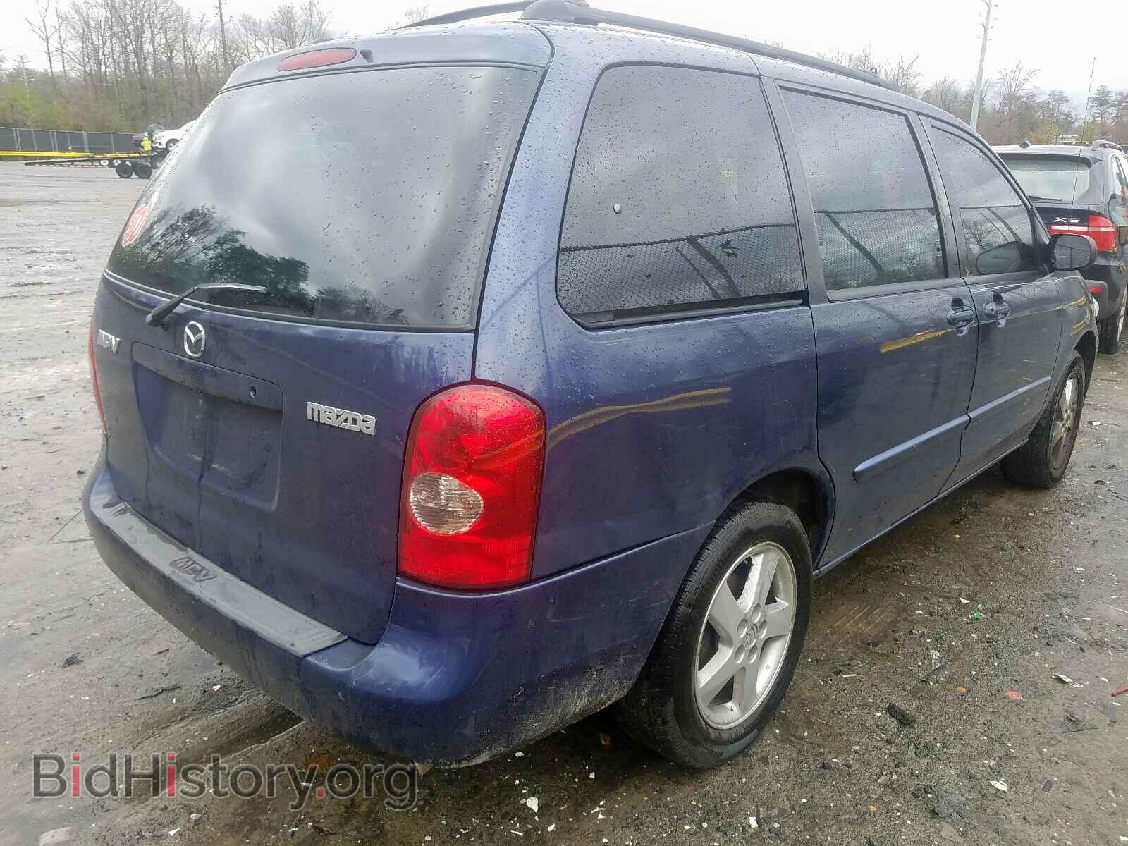 2003 MAZDA MPV - VIN: JM3LW28J630335960 - Фото 4