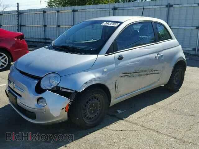 2012 FIAT 500 - VIN: 3C3CFFAR8CT213950 - Фото 2