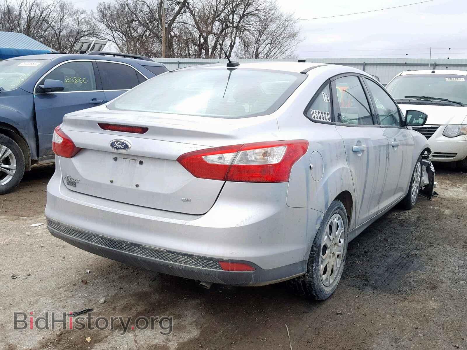 2012 FORD FOCUS SE - VIN: 1FAHP3F2XCL320847 - Фото 4