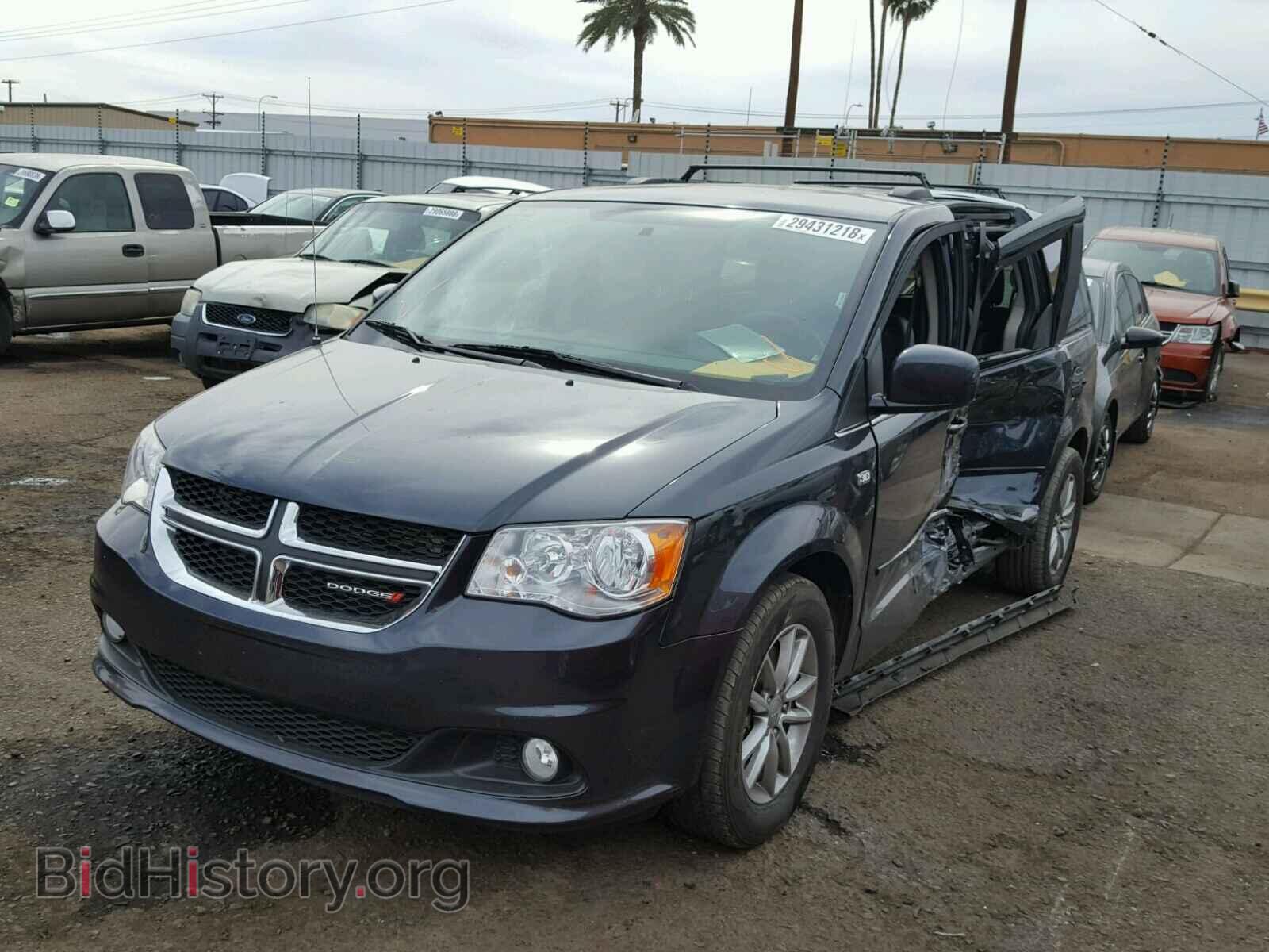 2014 DODGE CARAVAN - VIN: 2C4RDGCGXER362055 - Фото 2