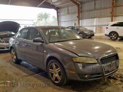 2007 Audi A4 A4 2.0T QU, синий — VIN , Copart