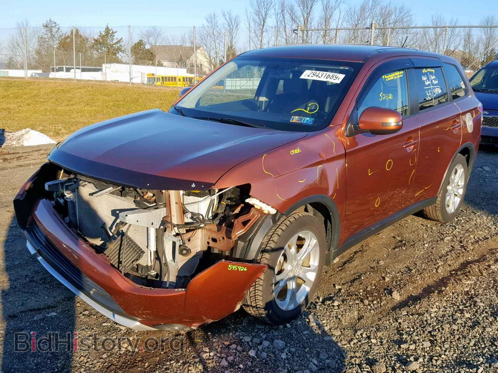 2015 MITSUBISHI OUTLANDER - VIN: JA4AD3A38FZ008316 - Фото 2
