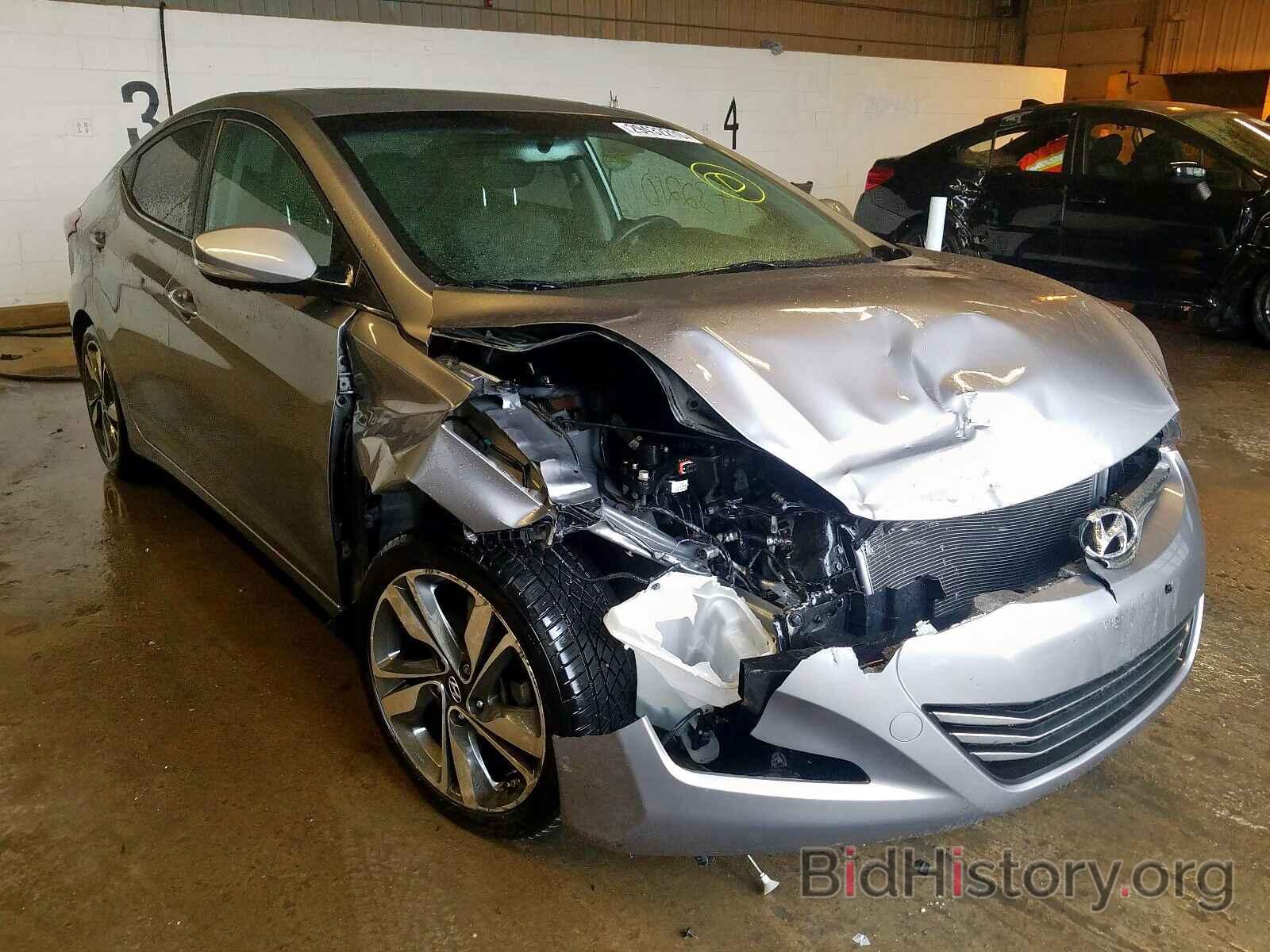 Photo KMHDH4AE6EU136799 - HYUNDAI ELANTRA 2014