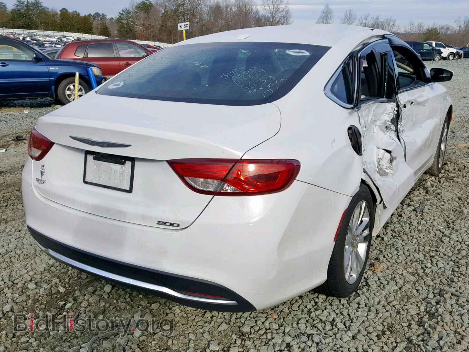 2016 CHRYSLER 200 - VIN: 1C3CCCAB8GN106638 - Photo 4