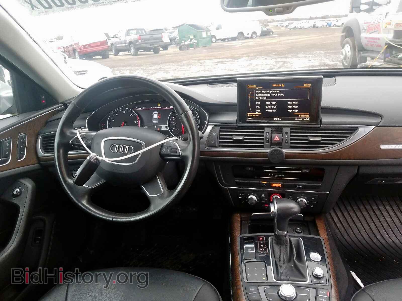 2012 AUDI A6 - VIN: WAUGGAFC6CN082709 - Фото 9