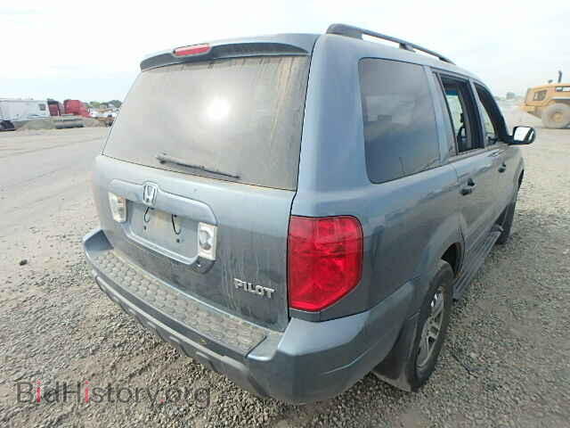 2005 HONDA PILOT - VIN: 2HKYF18755H548613 - Фото 4