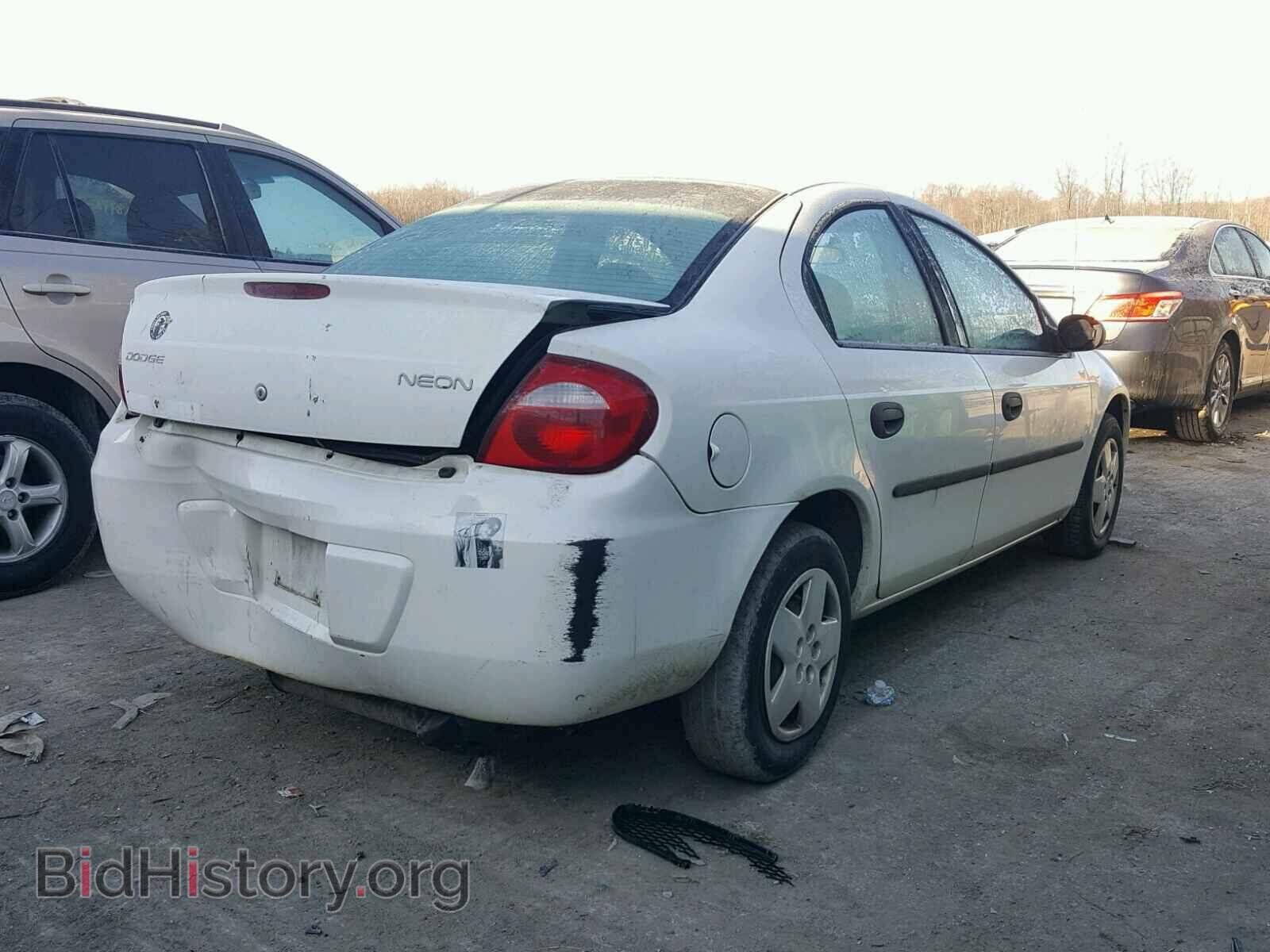 2004 DODGE NEON - VIN: 1B3ES26C74D626948 - Фото 4